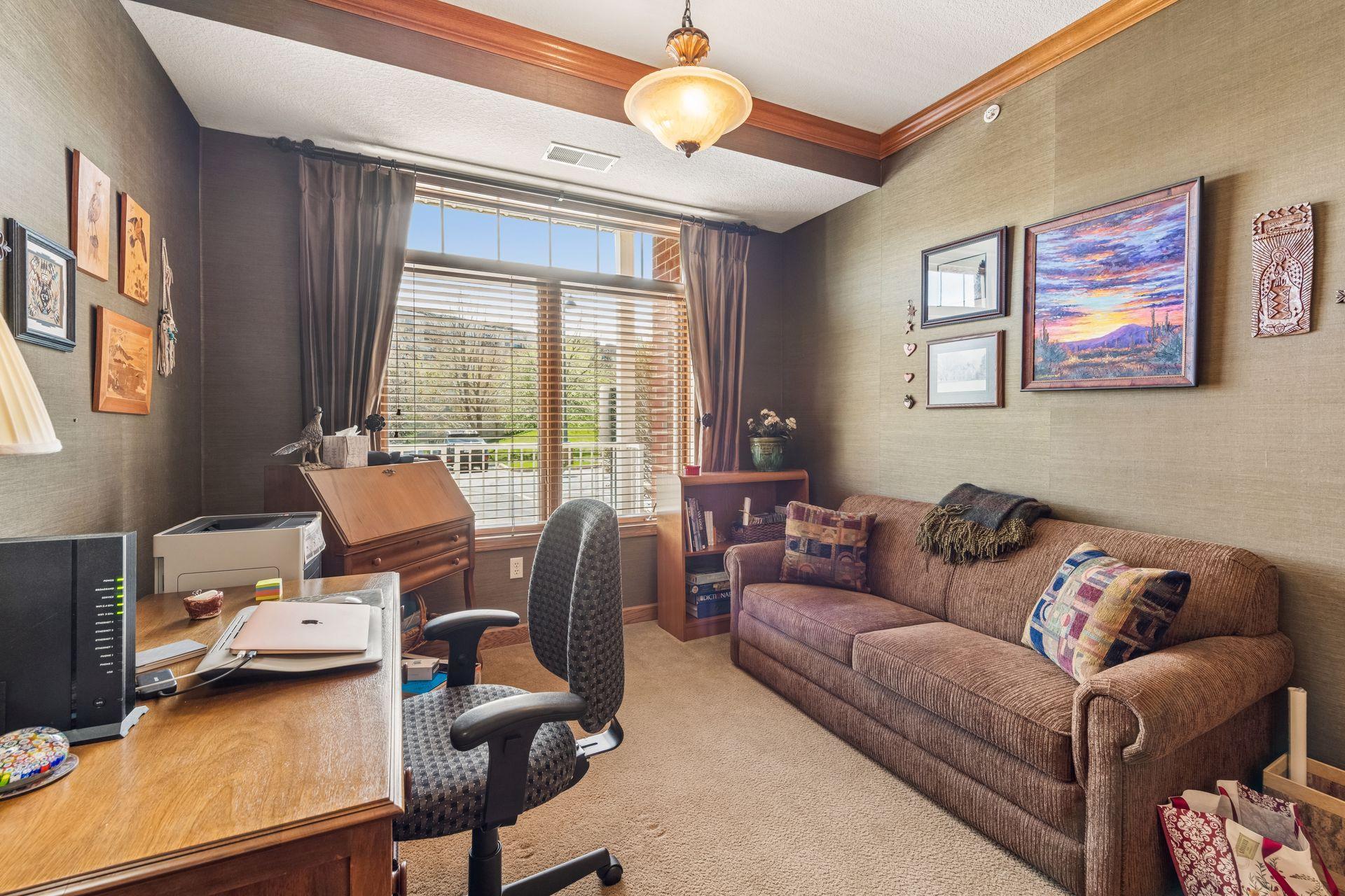 Second bedroom makes a nice office & keep a sofa bed for guests