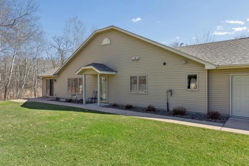 Easy sidewalk access to the home, sunroom and garage