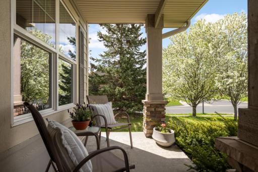 Enjoy your best life under the covered porch as you kick back, relax, and take in the peaceful surroundings.