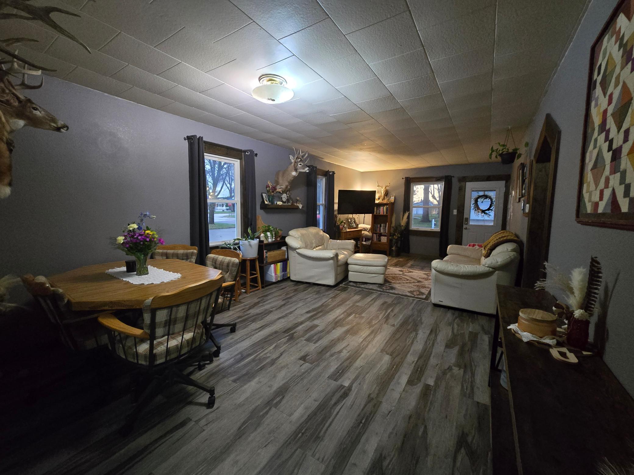 Open Concept Living/Dining Room - Main Level