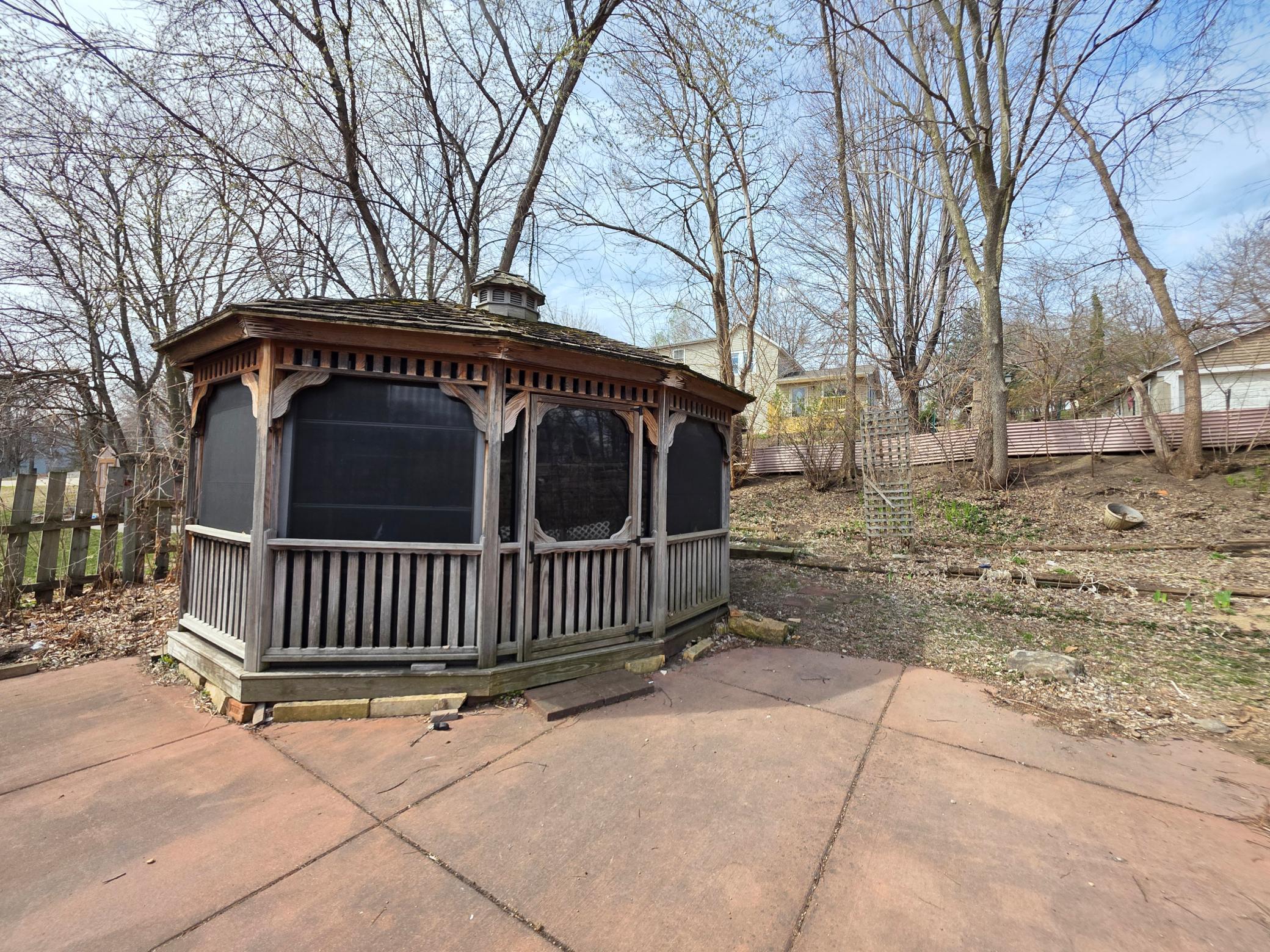 Get ready to make this home & 14x20 Gazebo yours!