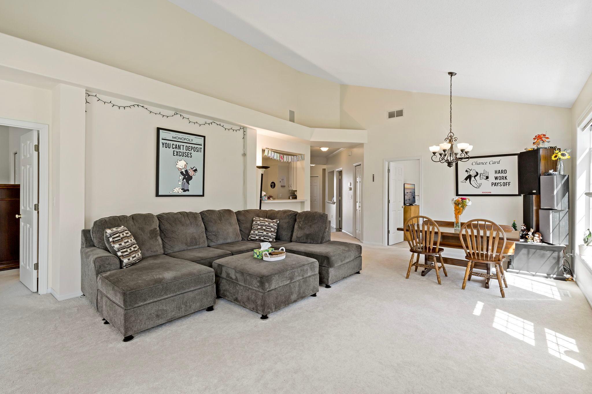 Adjoining dinning room to give that total open concept