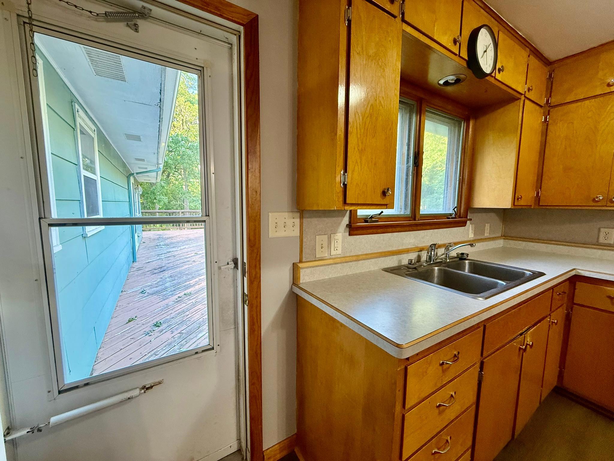 Kitchen to deck