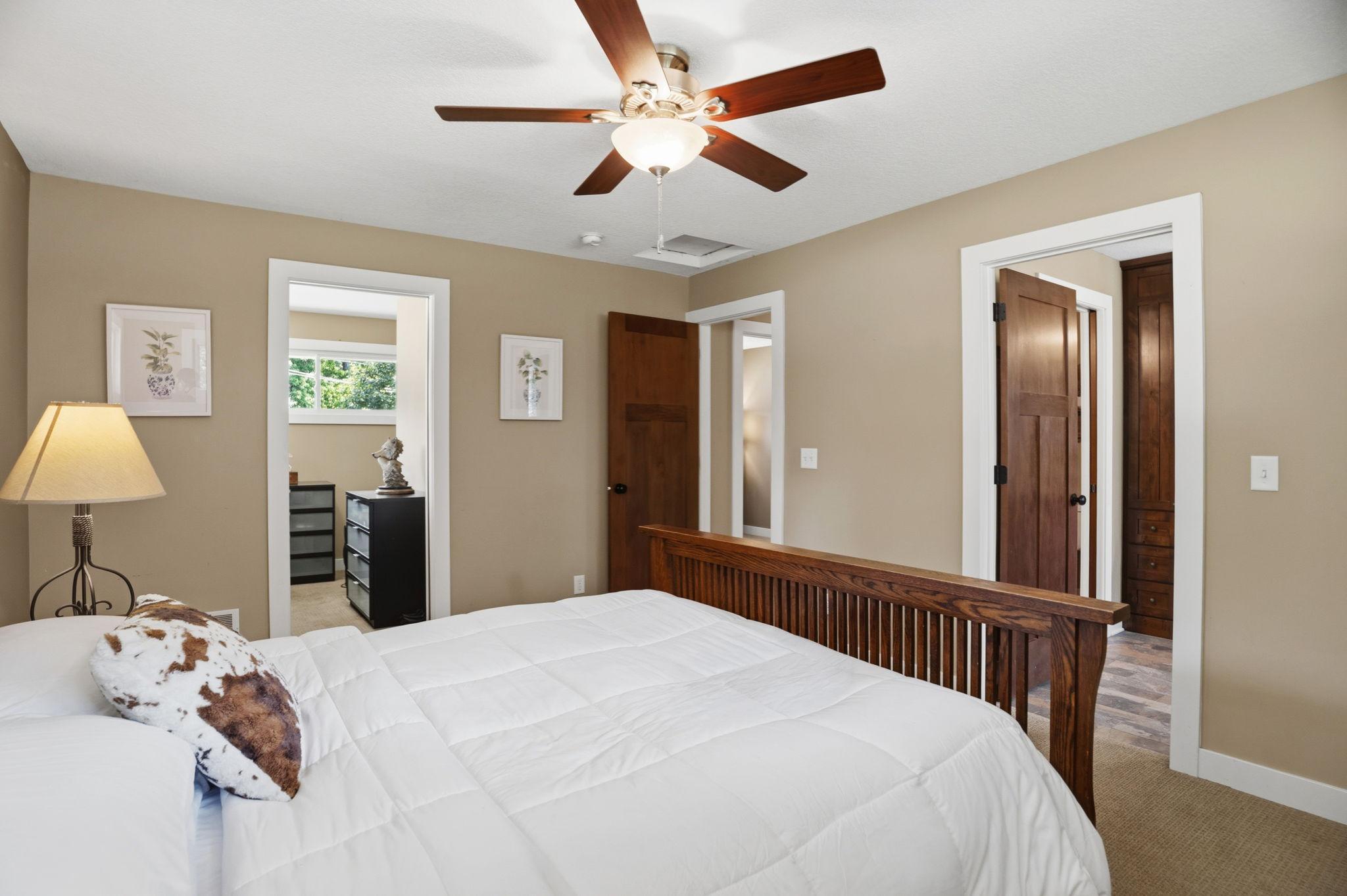 attached shared bathroom