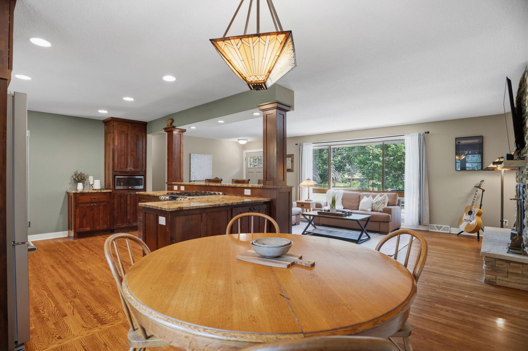 view from dining room