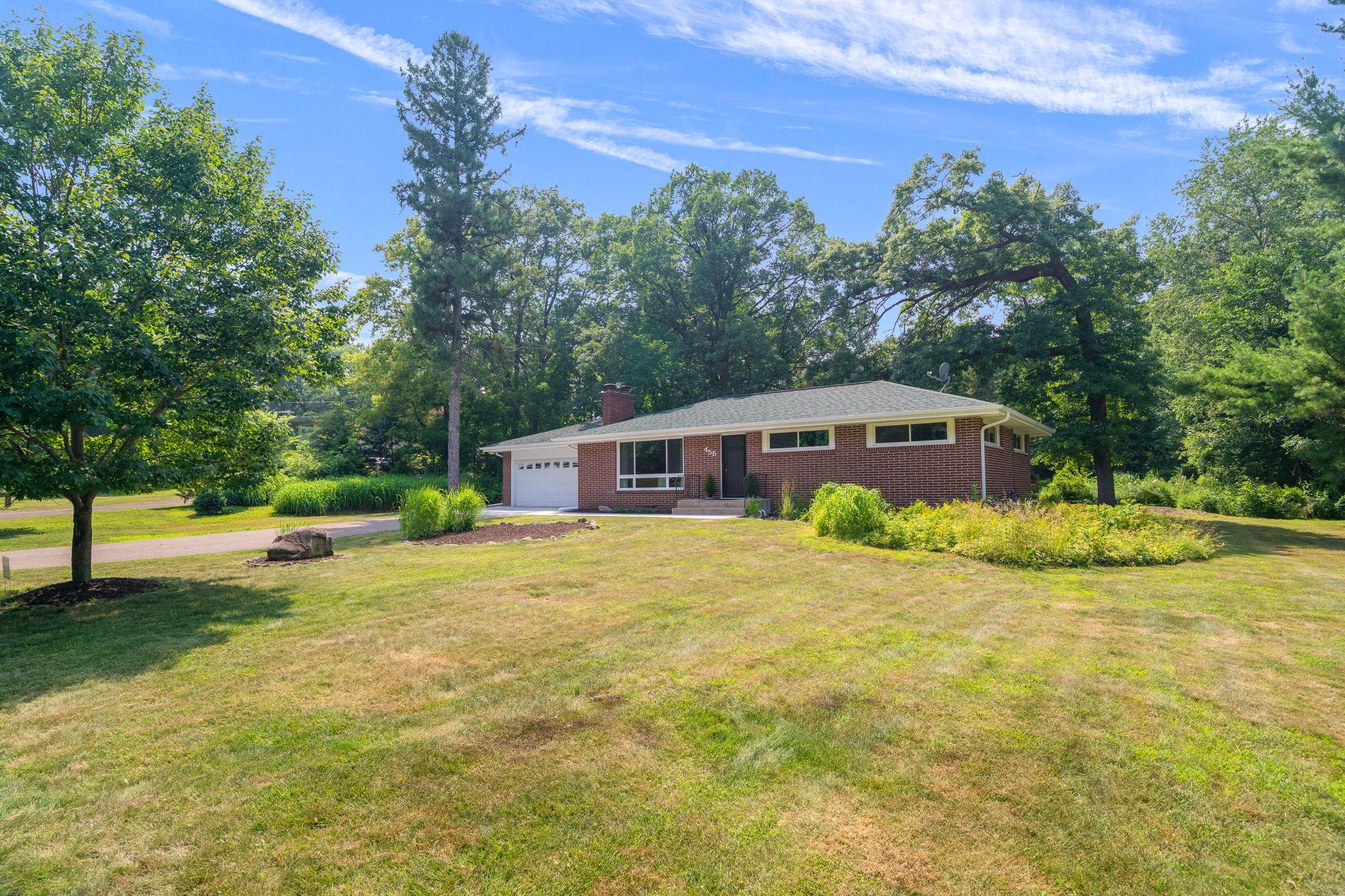 large half acre lot