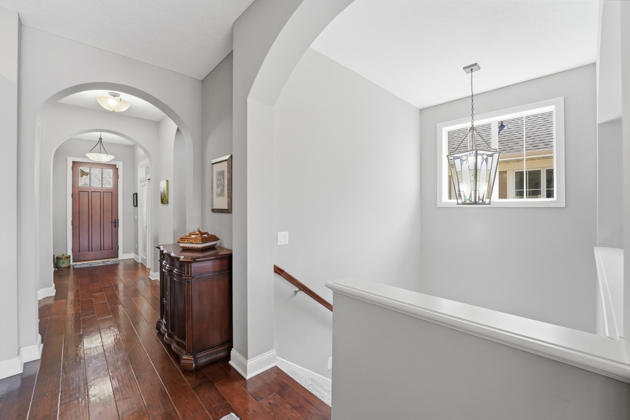 Stairs to lower level