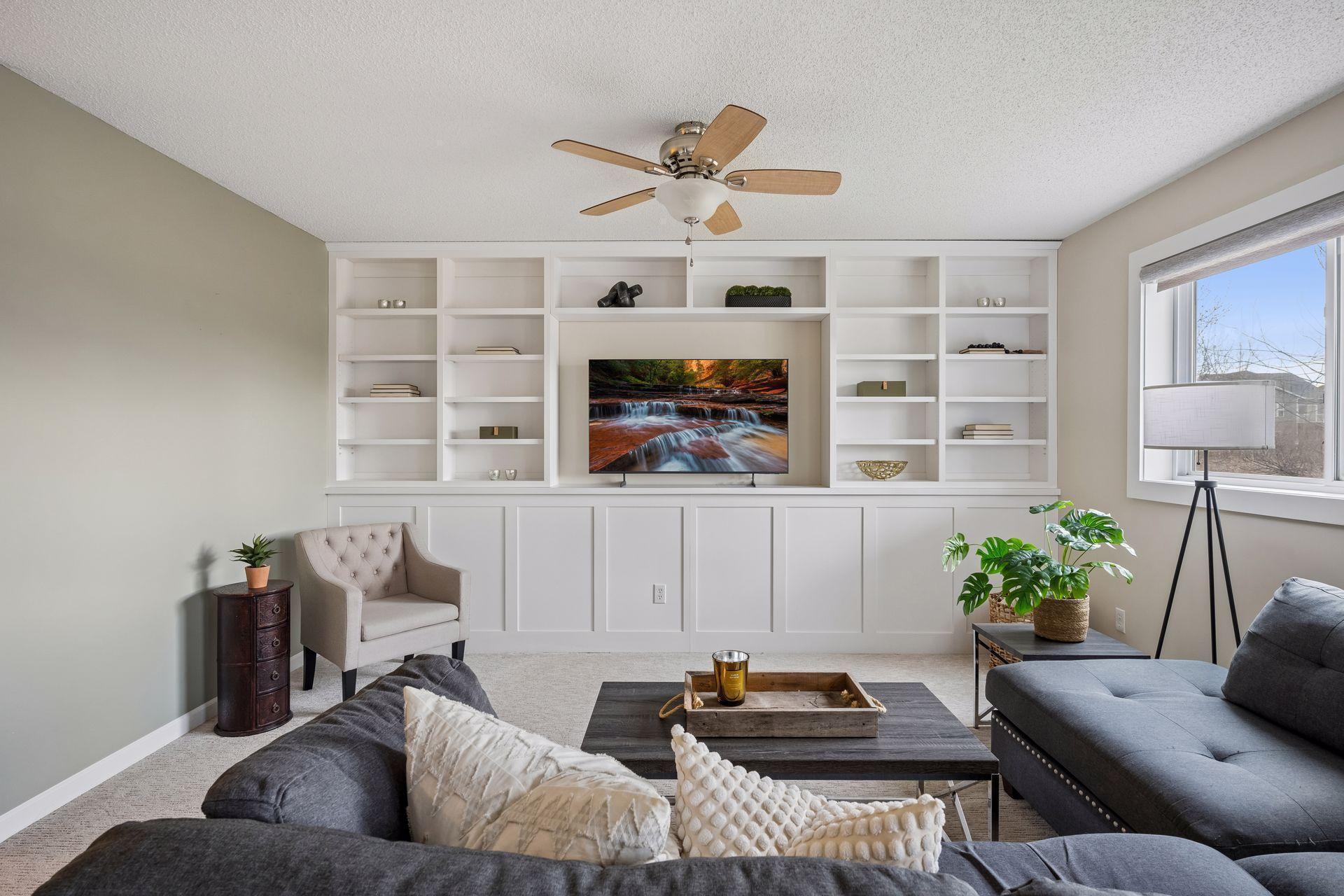 Custom built ins for storage