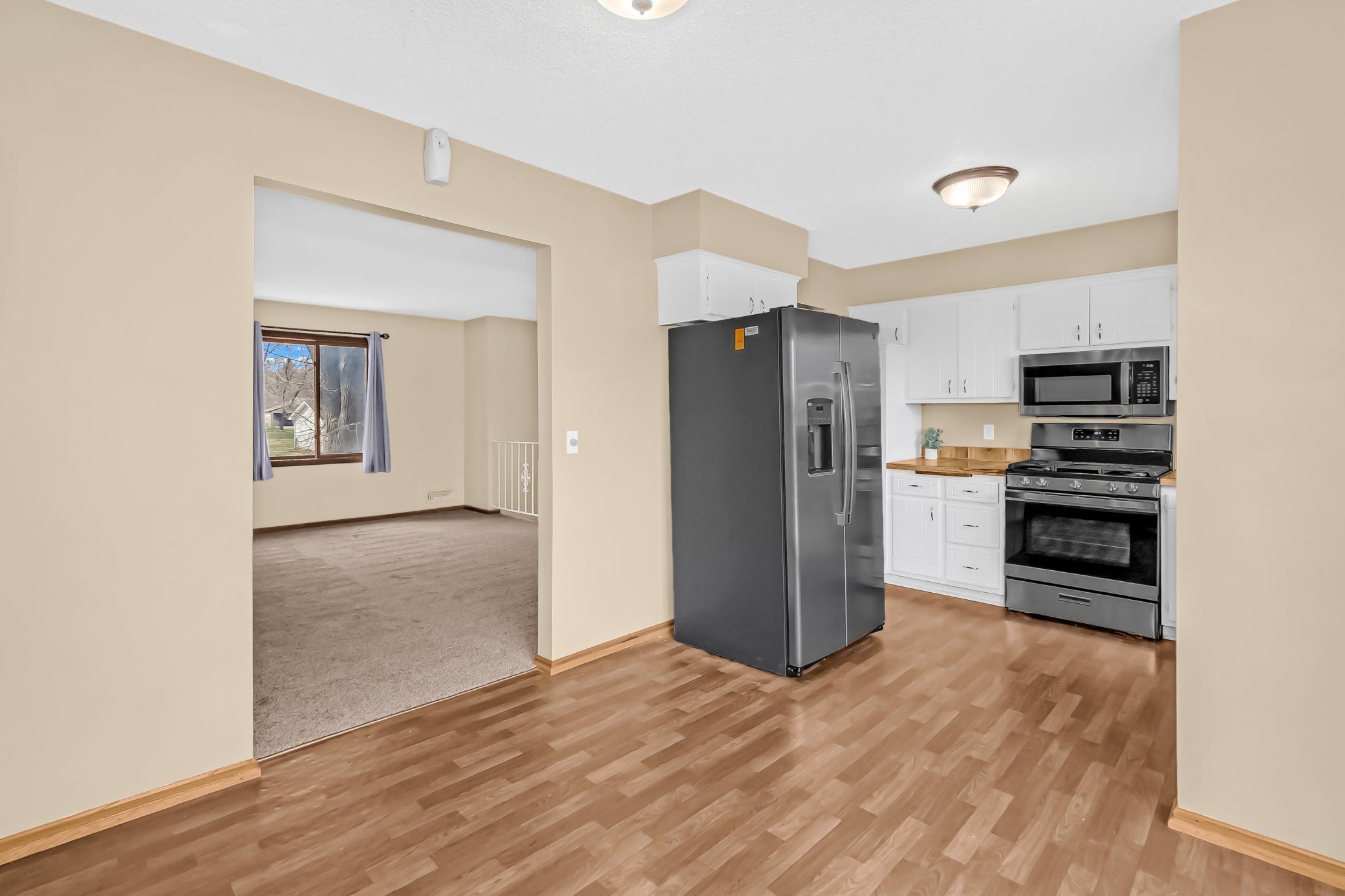 Dining View to Living Room