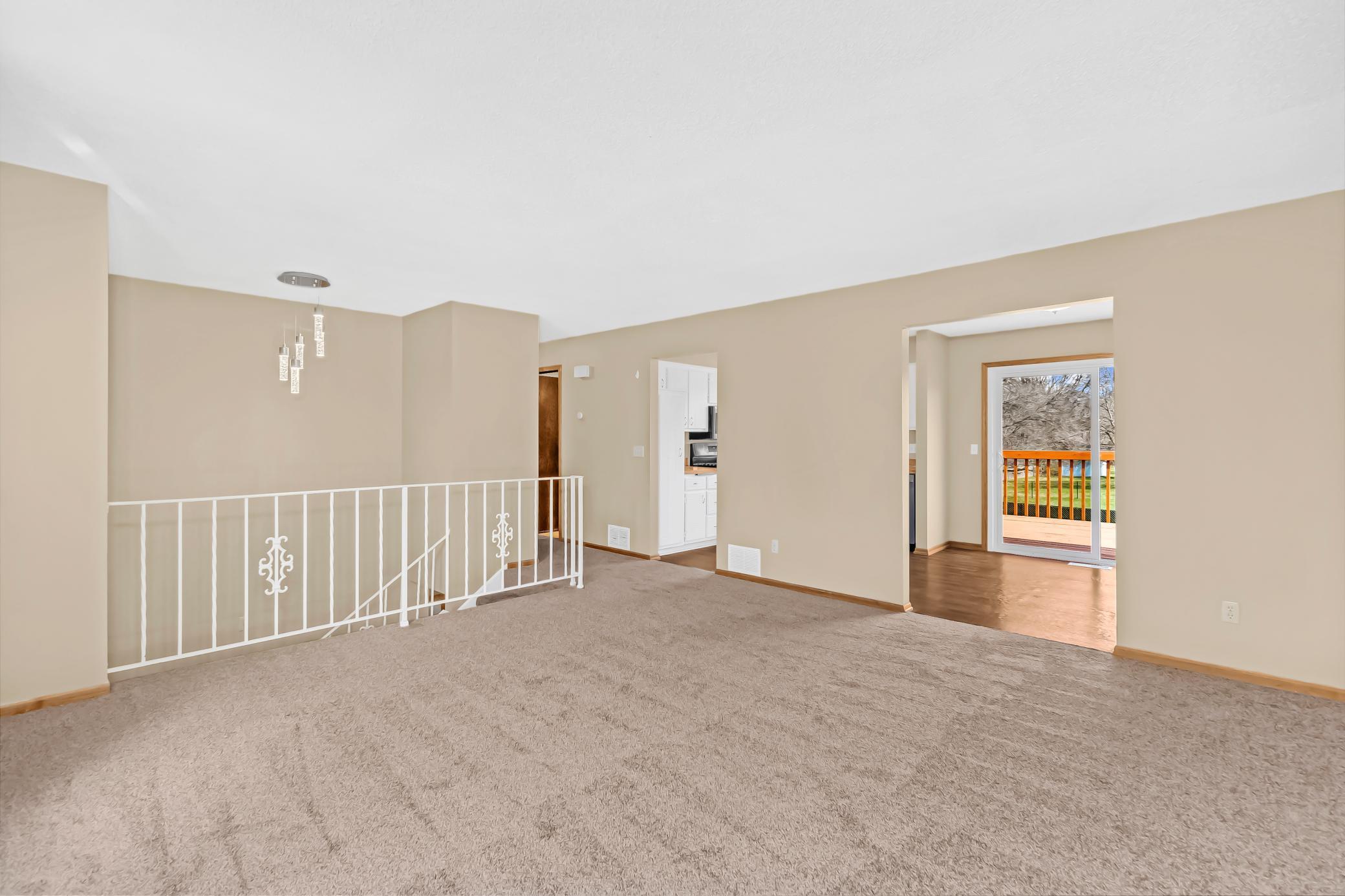 Stairs Up From the Entrance