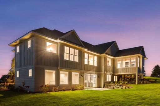 Walkout to your back patio and enjoy the nature around you.