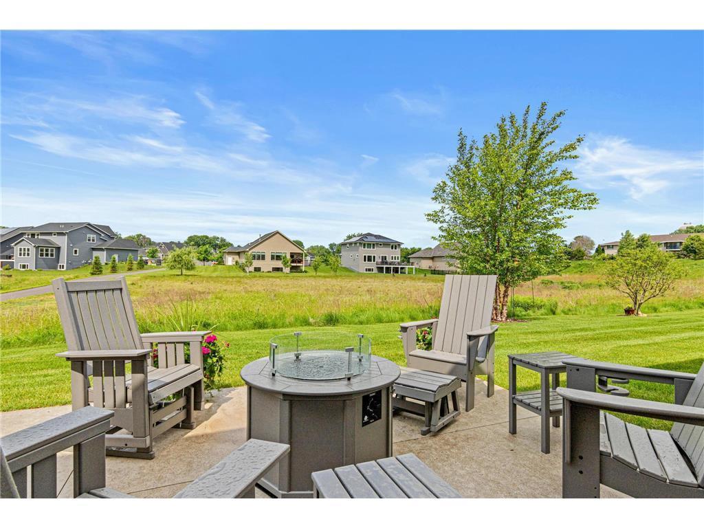 Enjoy outdoor from patio