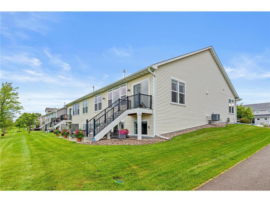 Exterior showing deck