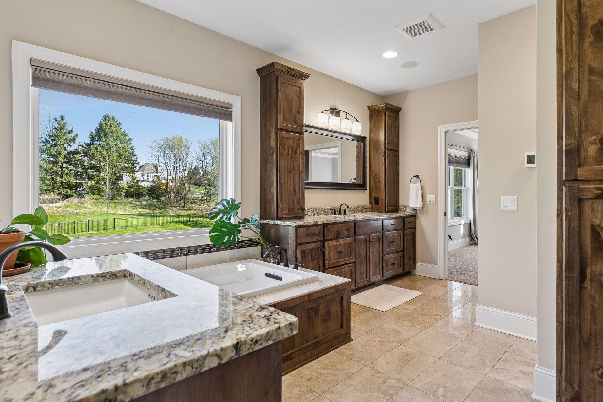 Two vanities for maximum storage