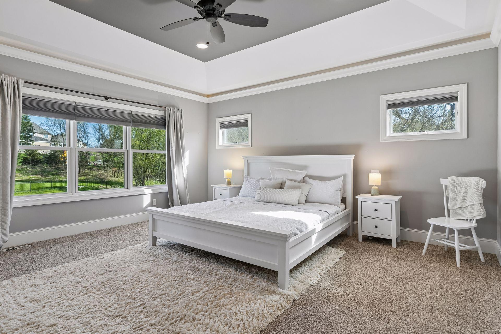 Large primary bedroom