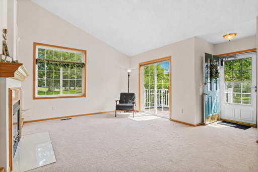 Welcoming guest entrance walks out to the front patio! ** This photo has been virtually enhanced**
