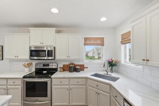 Attention to detail was not overlooked in this stunning kitchen!