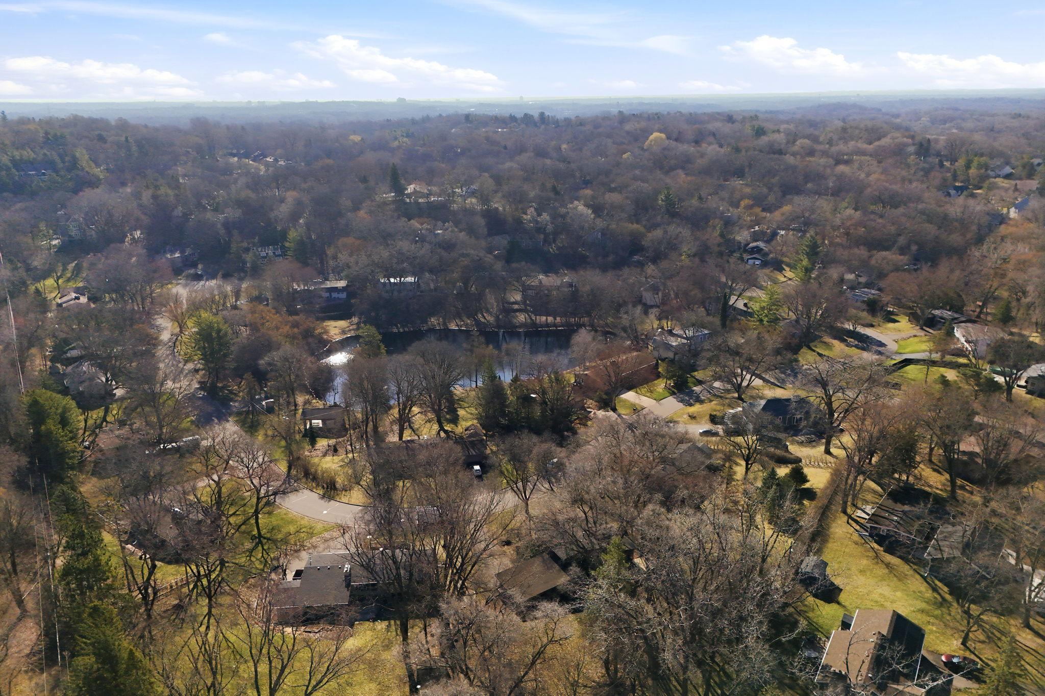 Walking trails and park right across the street.