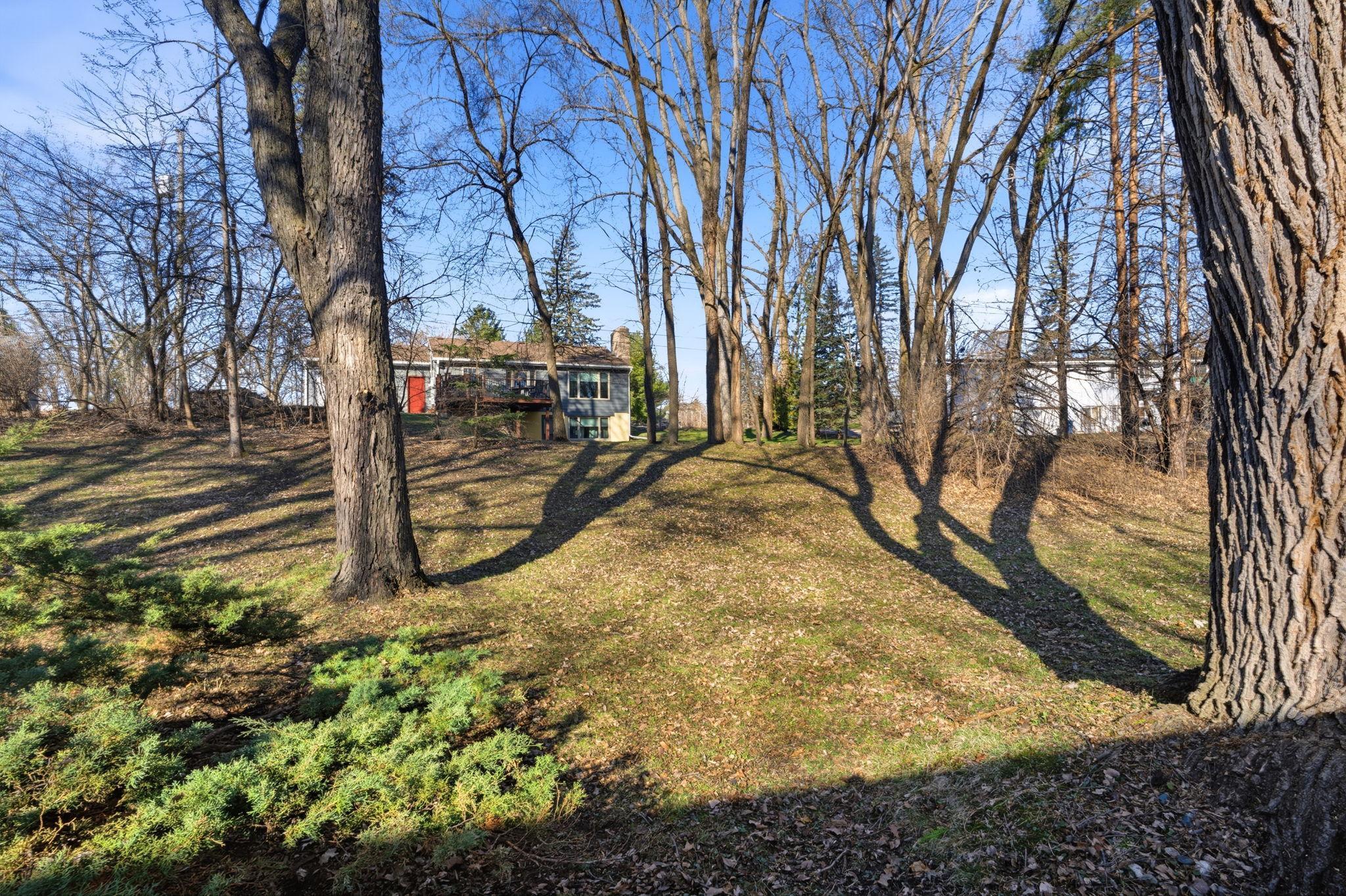 Private and scenic rear yard!