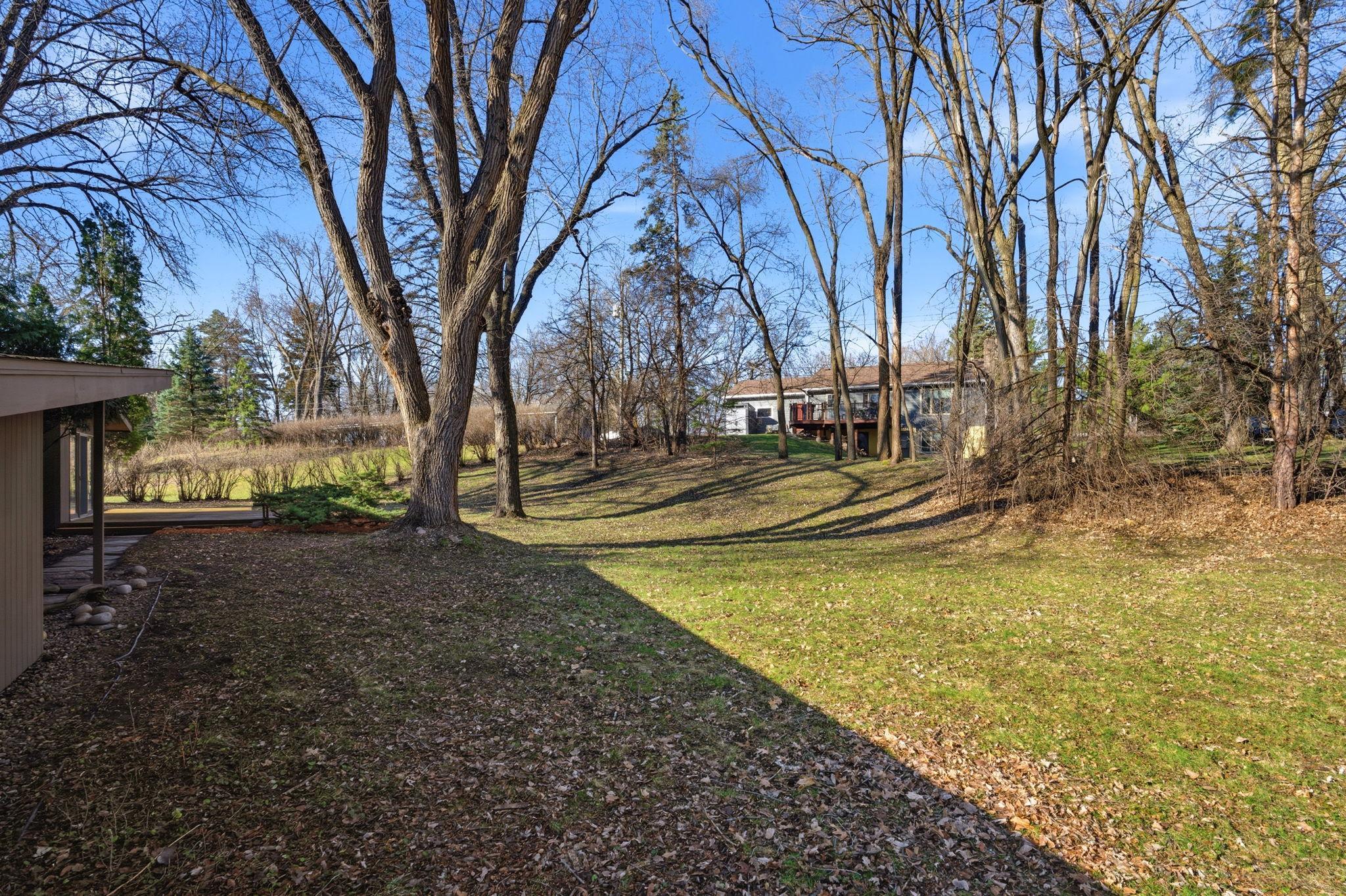 Situated on an oversized, peaceful lot.