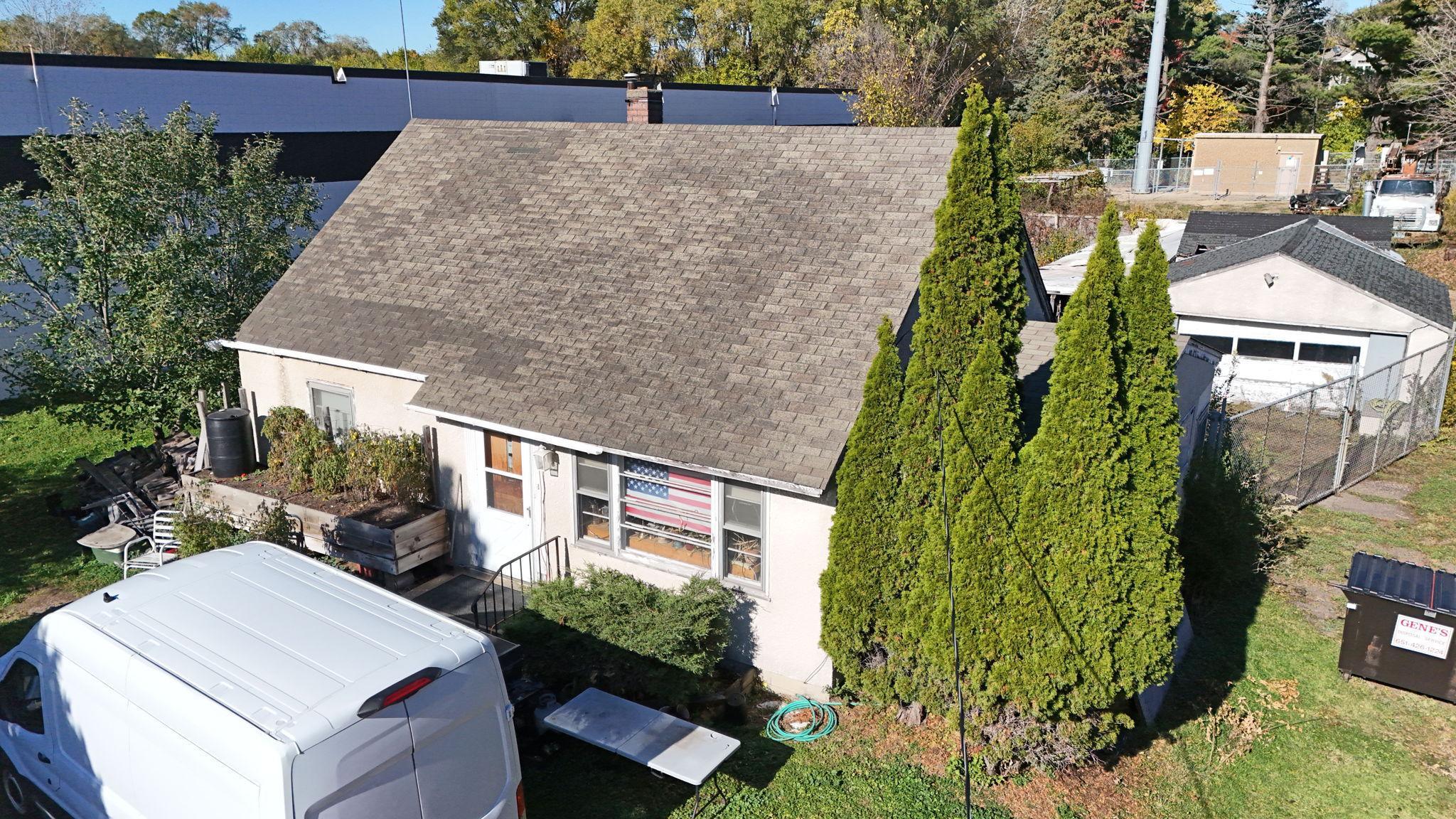 Structure on site for interim use or immediate redevelopment