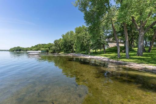 large yard with plenty of trees for shade and beauty!