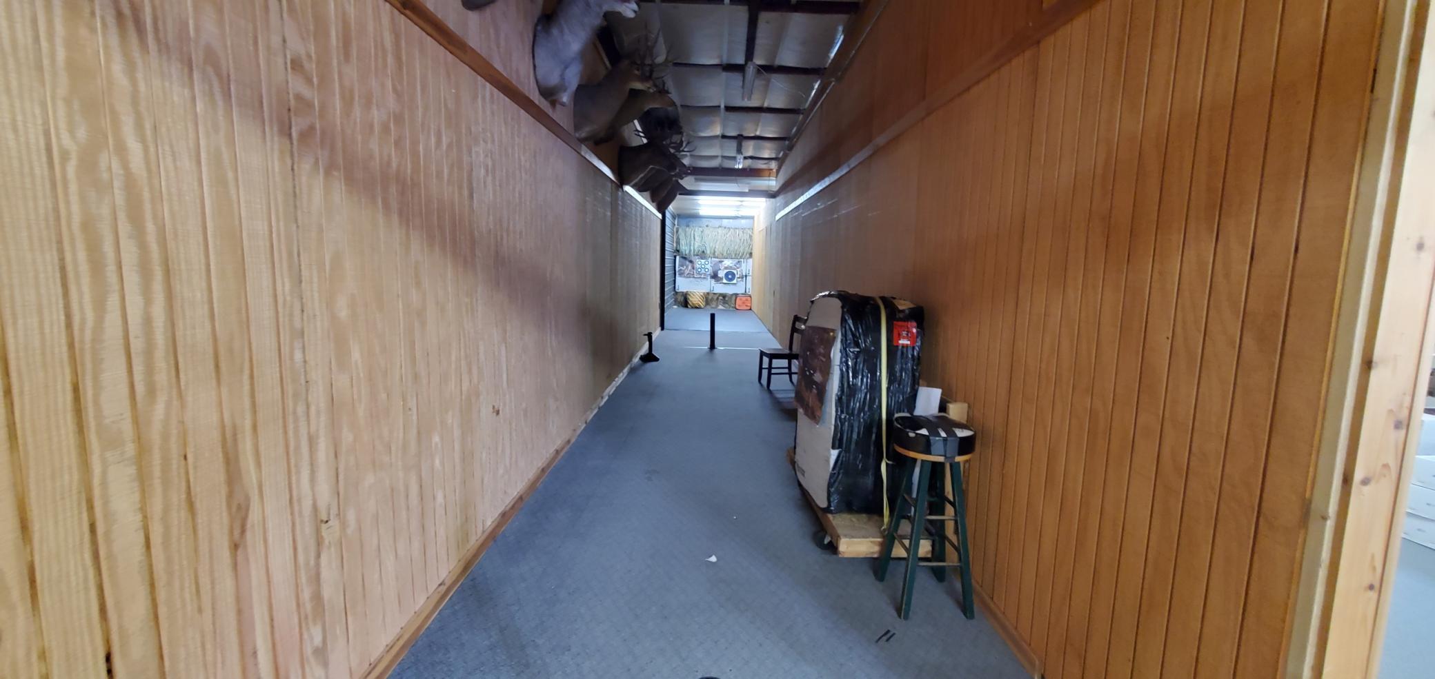 Indoor archery range