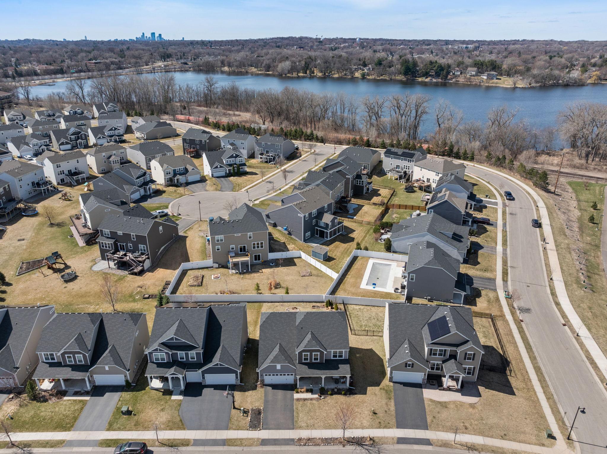 House is 2nd from the corner