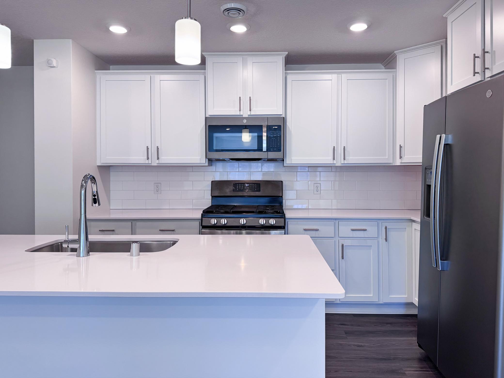 Clean, modern kitchen