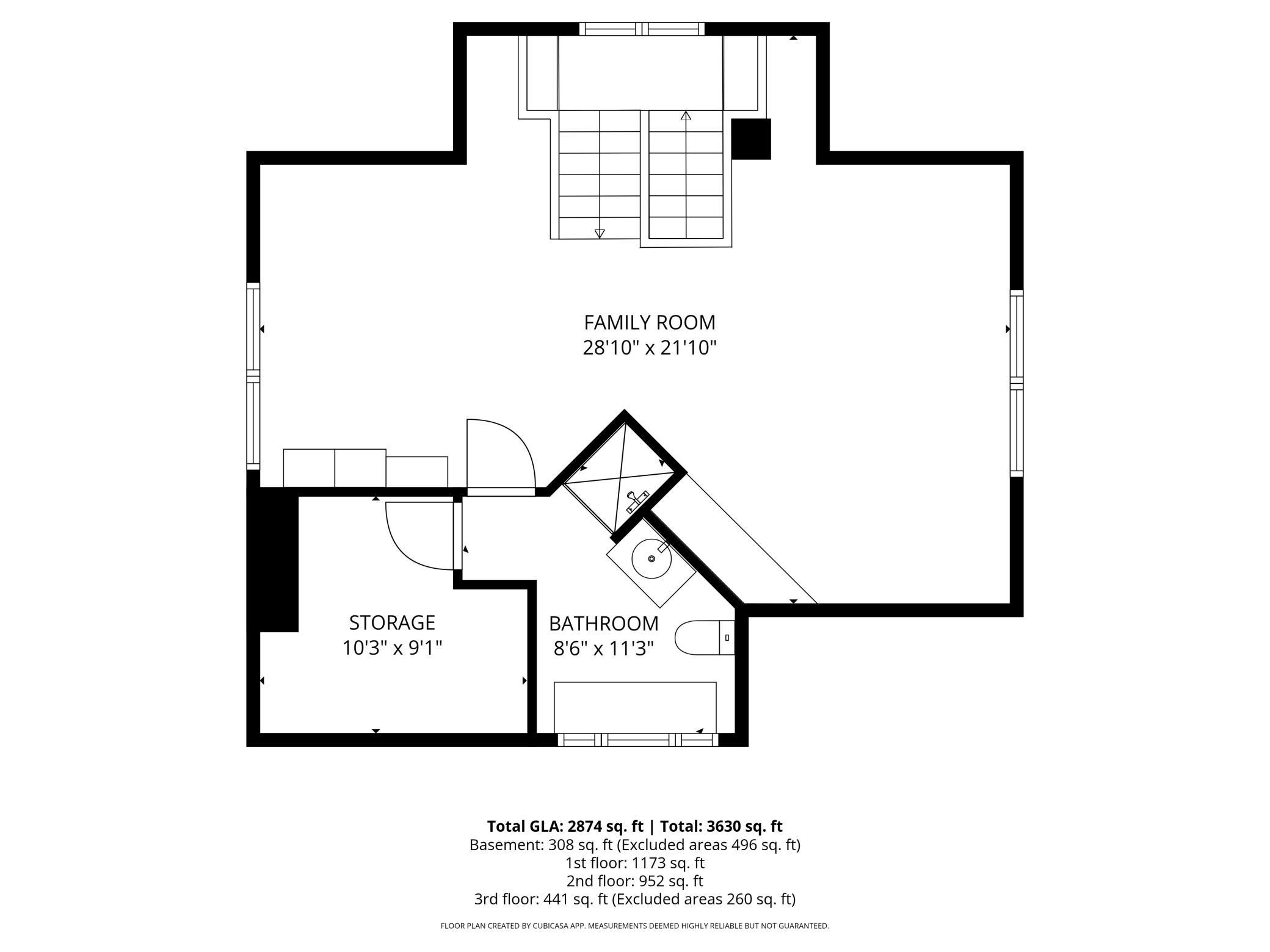 Upper level