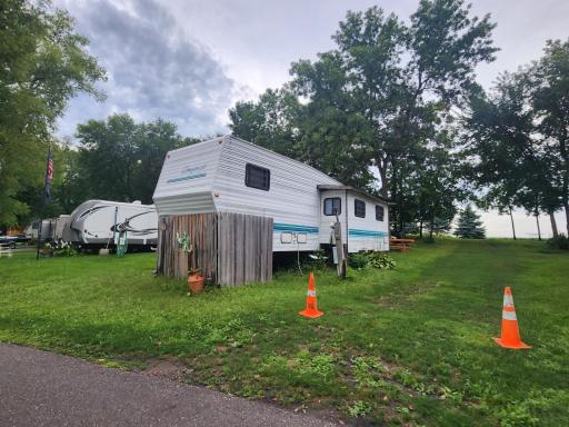Unit 514 is currently set up for the older RV and has plenty of room to modify