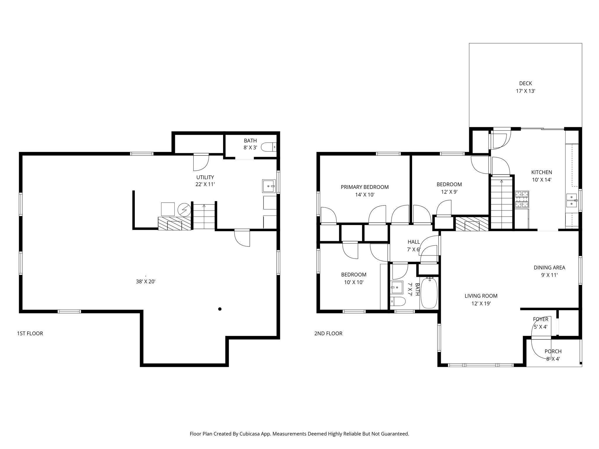 Floorplan All Levels 5507 Knox