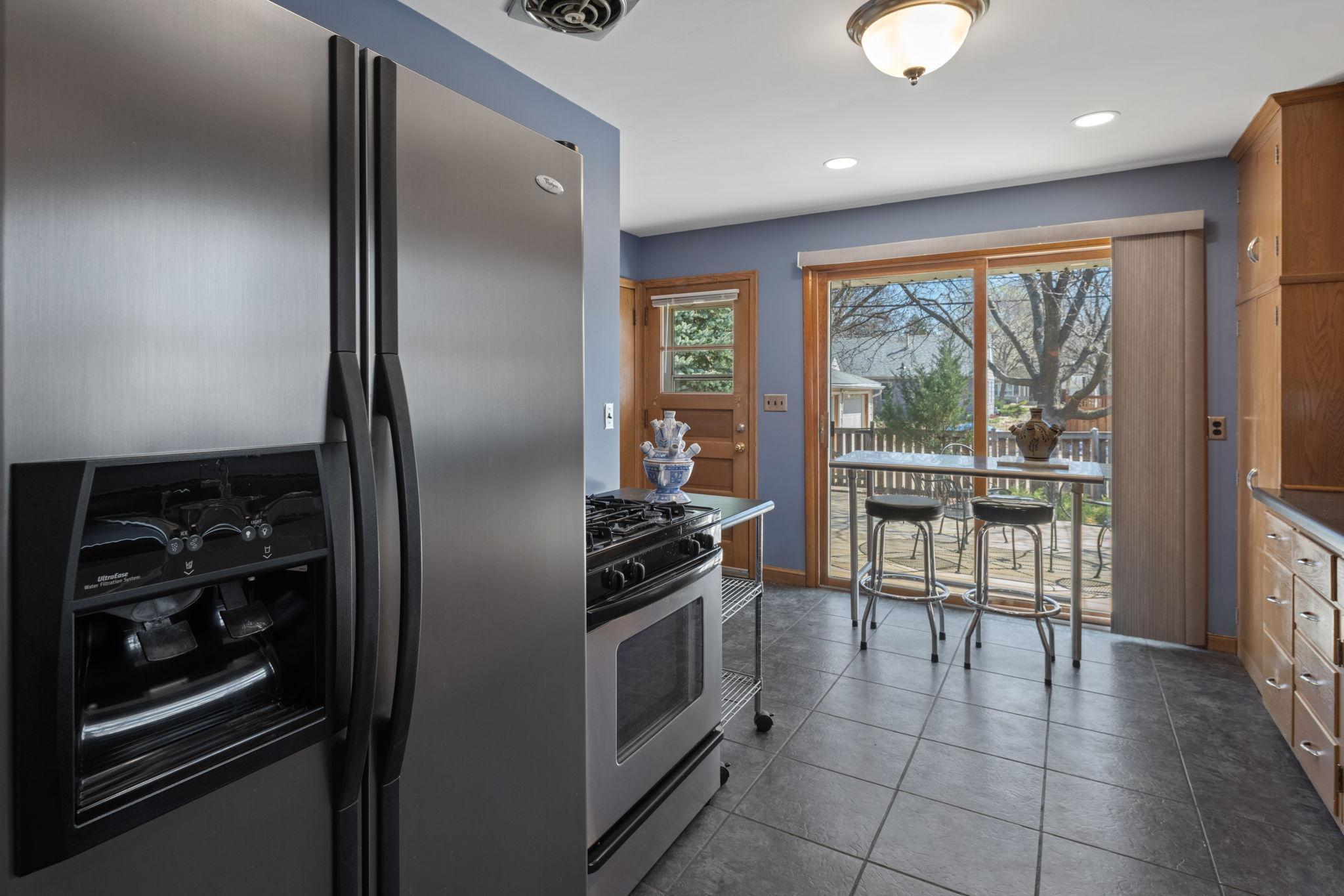 Stainless steel appliances