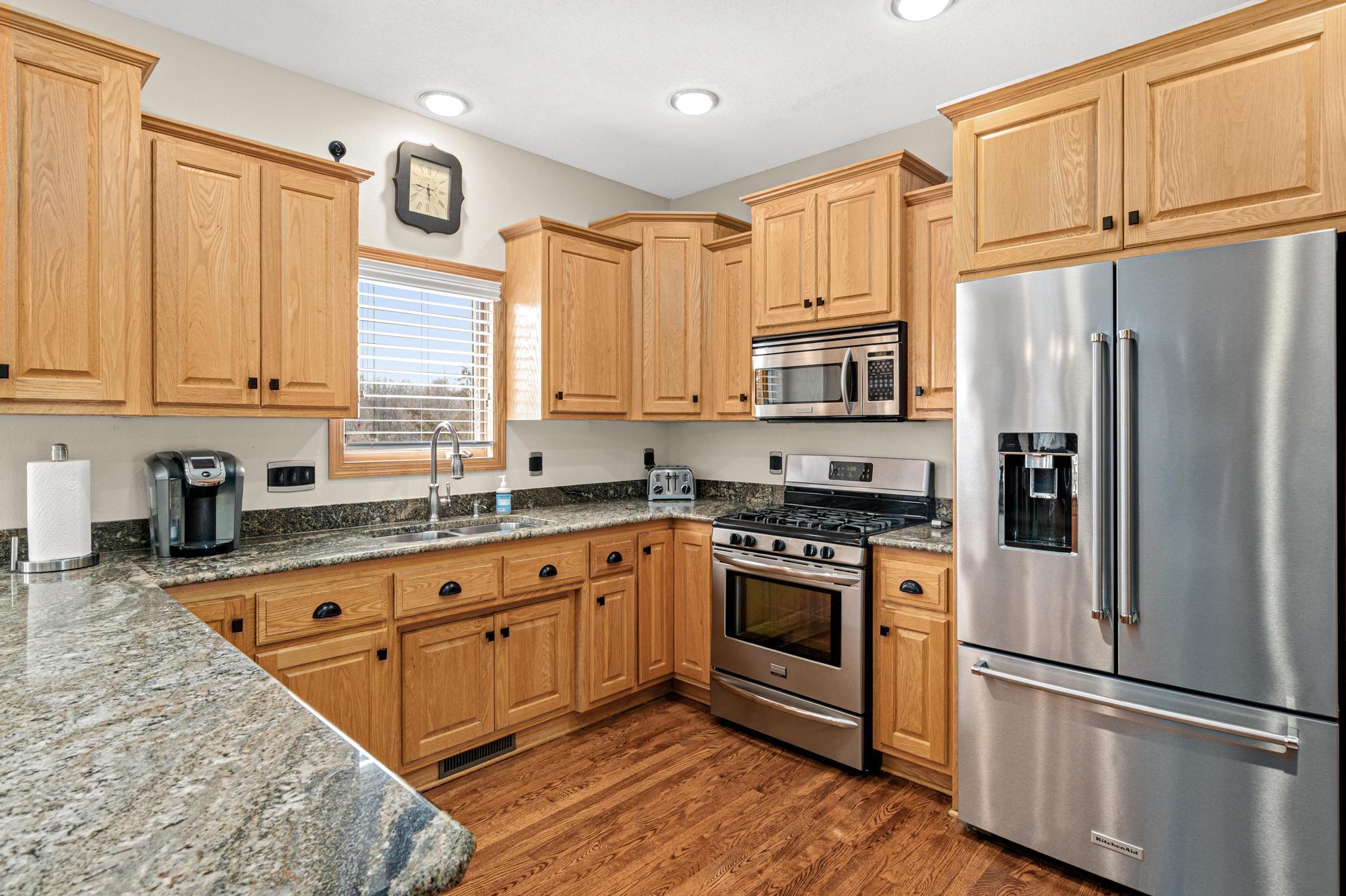 Chefs kitchen with plenty of work space