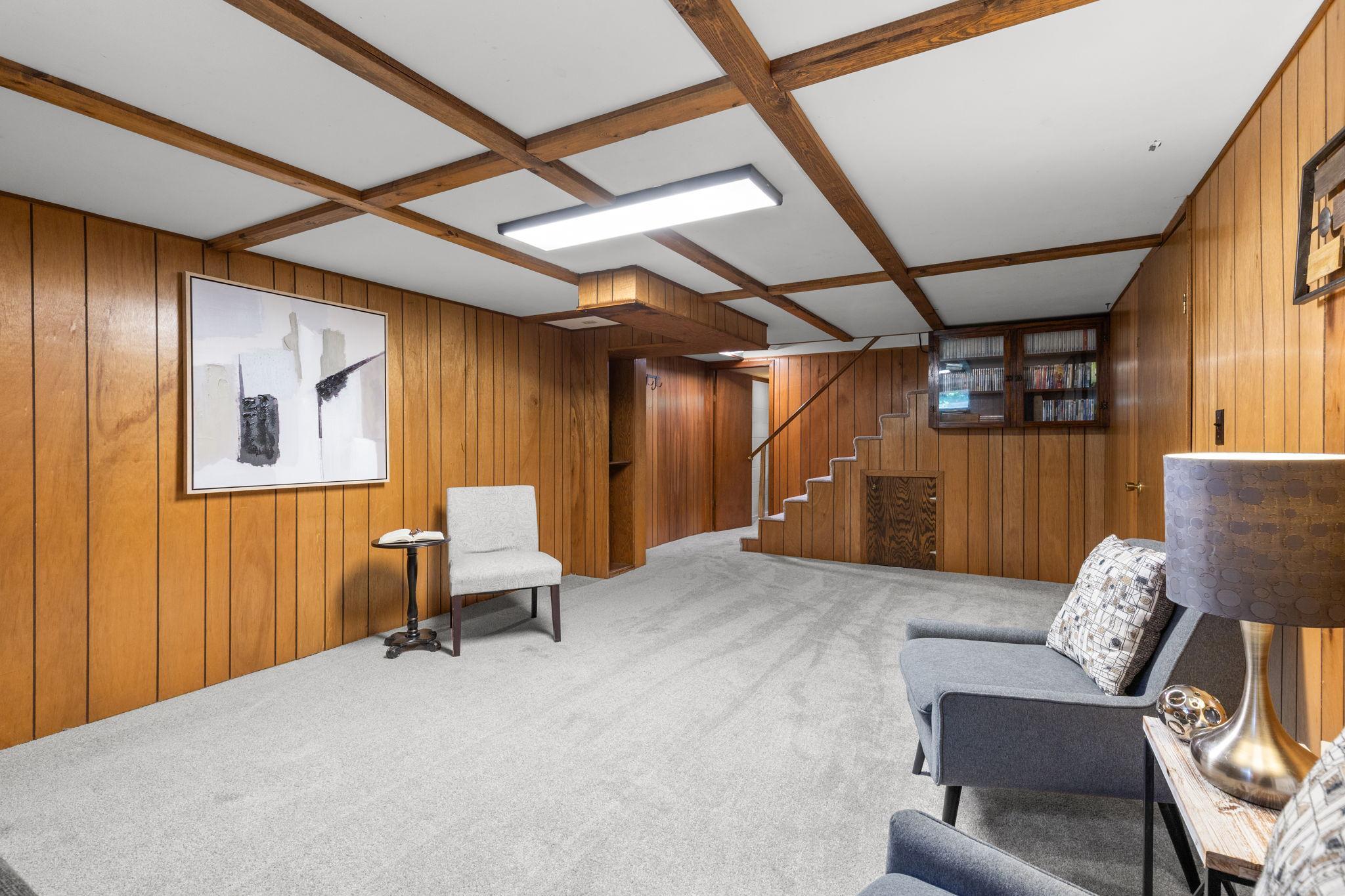 Space enough for a game table too!