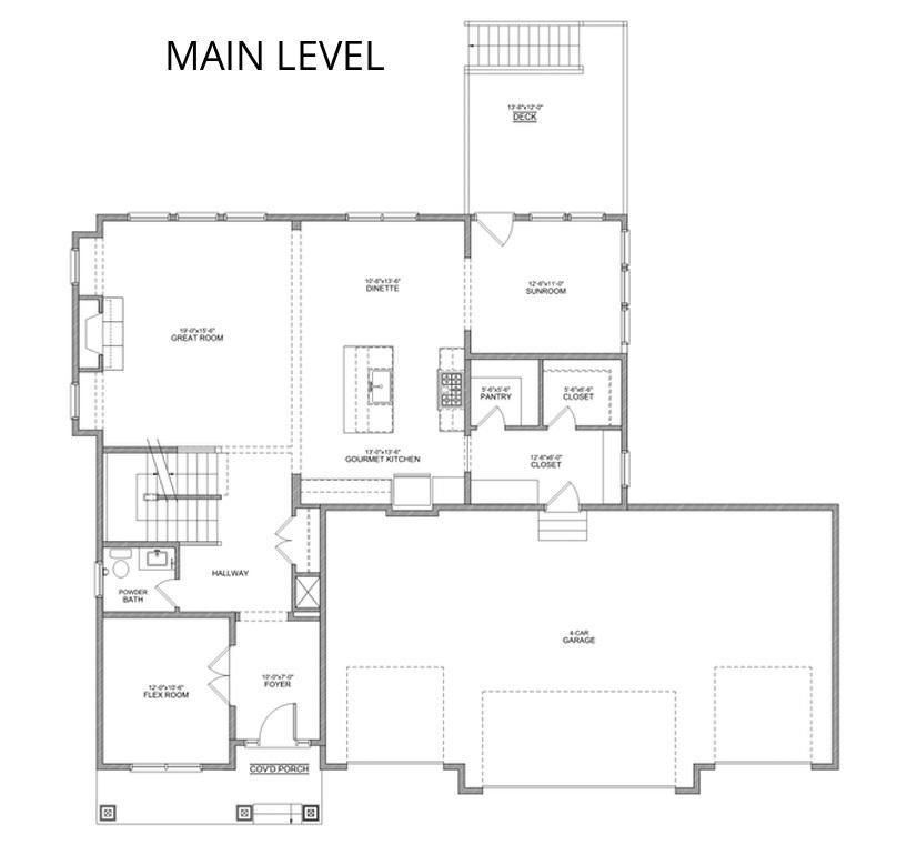 7176 Main Level Layout