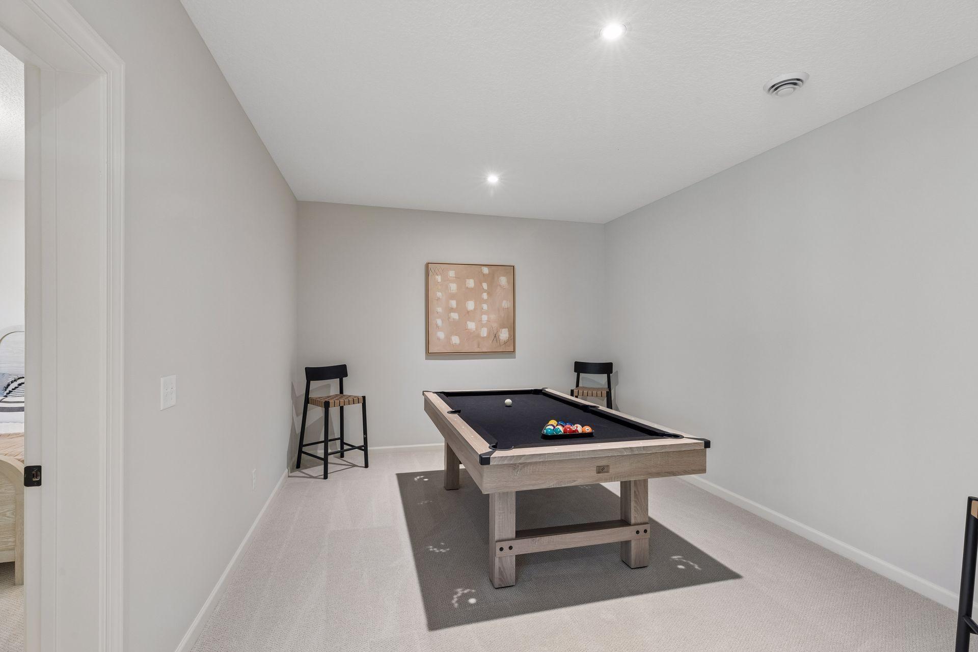 Finished Lower Level Flex Area