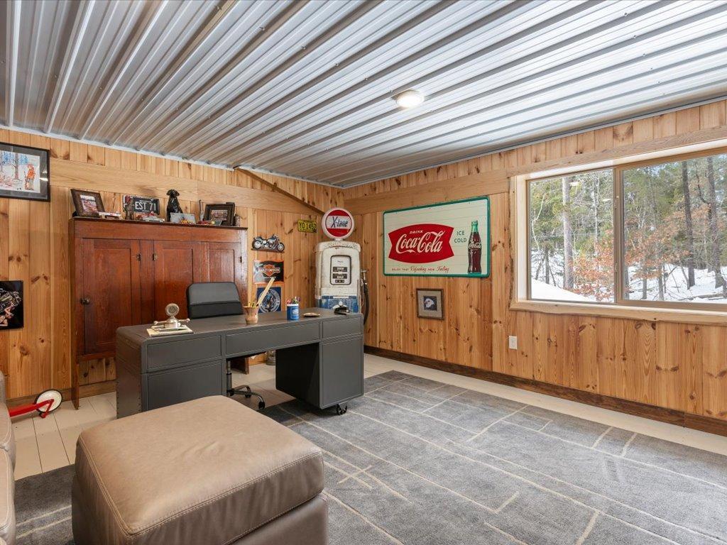 Work where you can enjoy the beautiful pine setting.