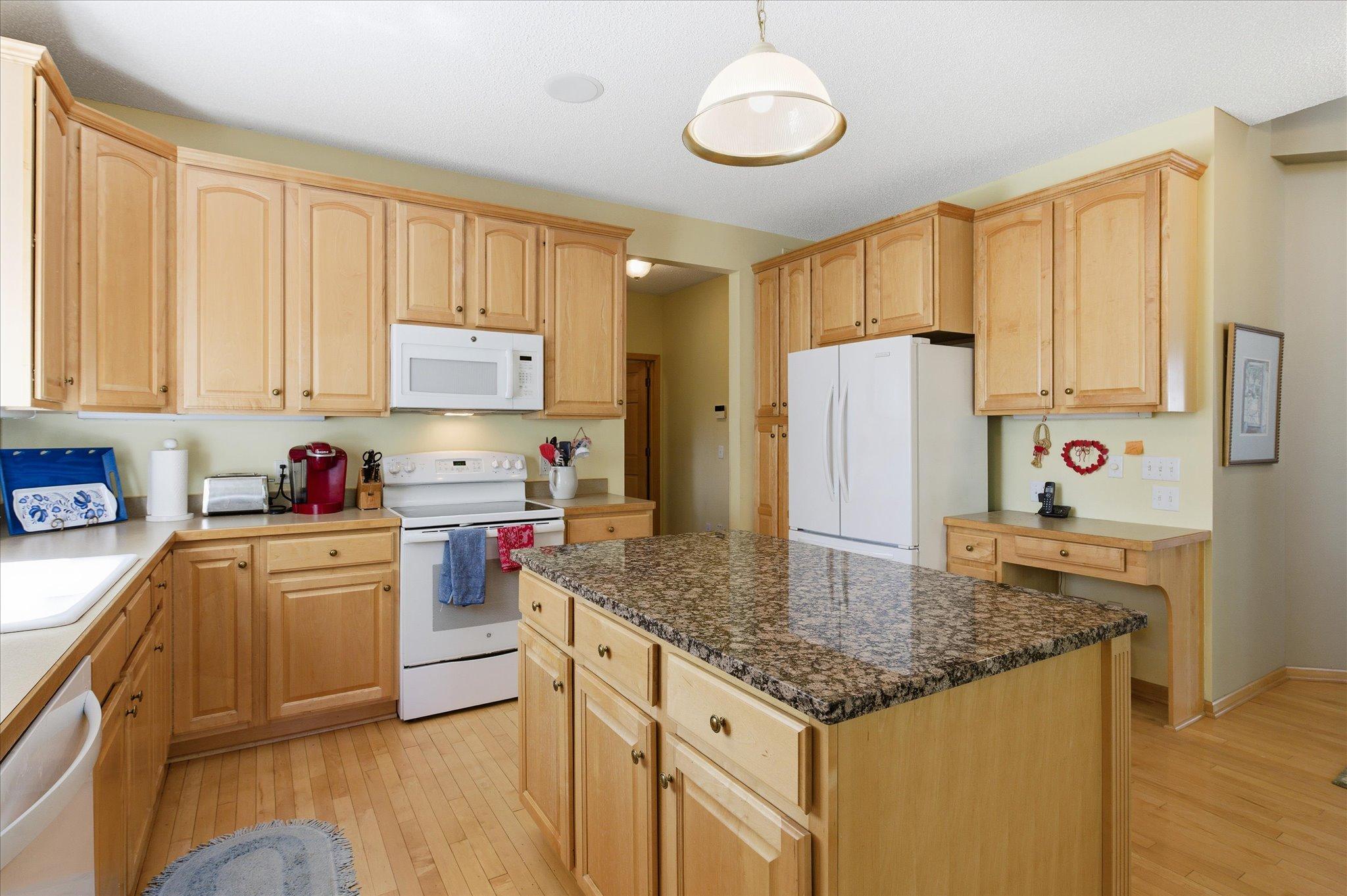 Kitchen with center island