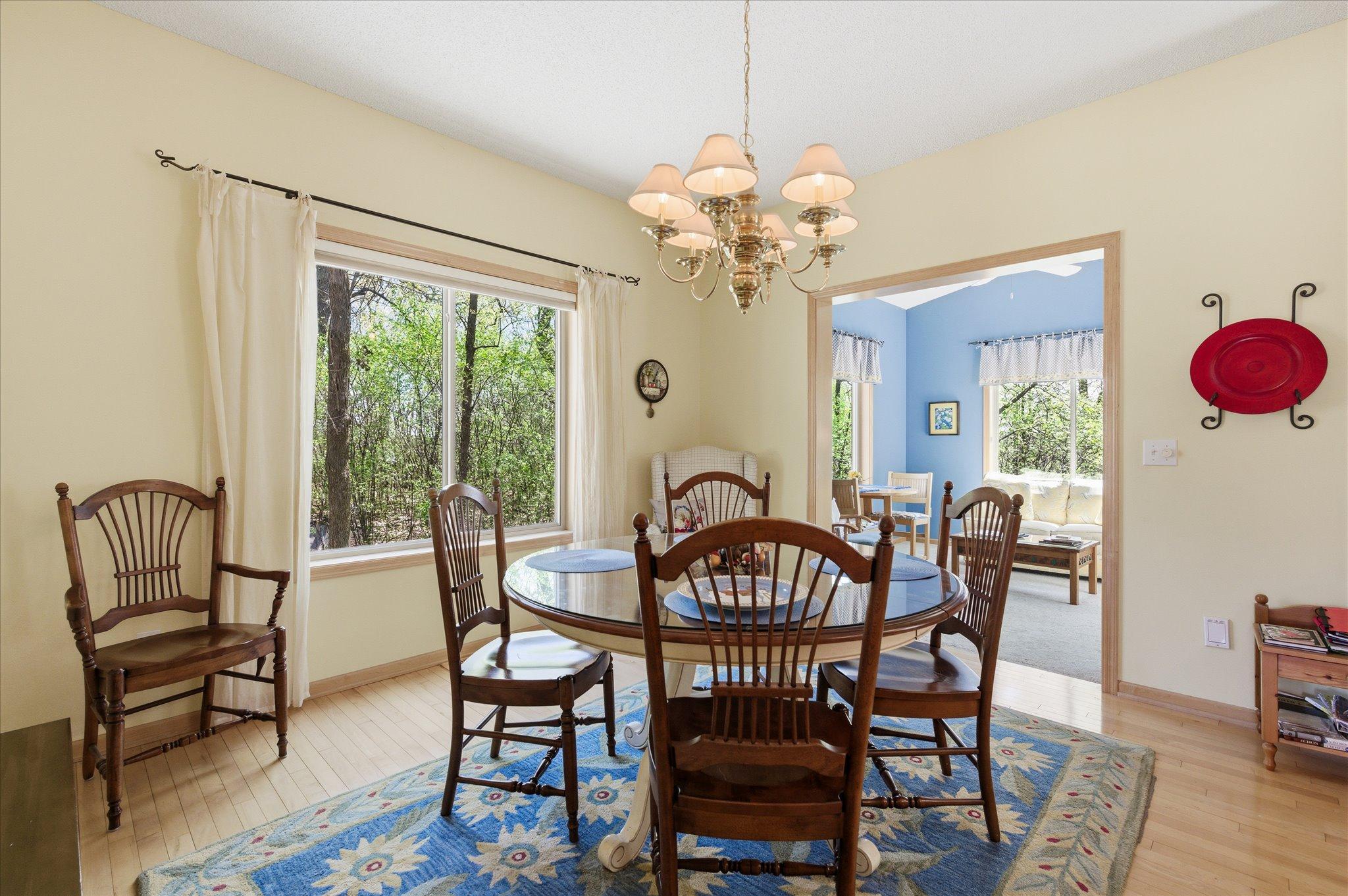 Dining area joins Sun Room