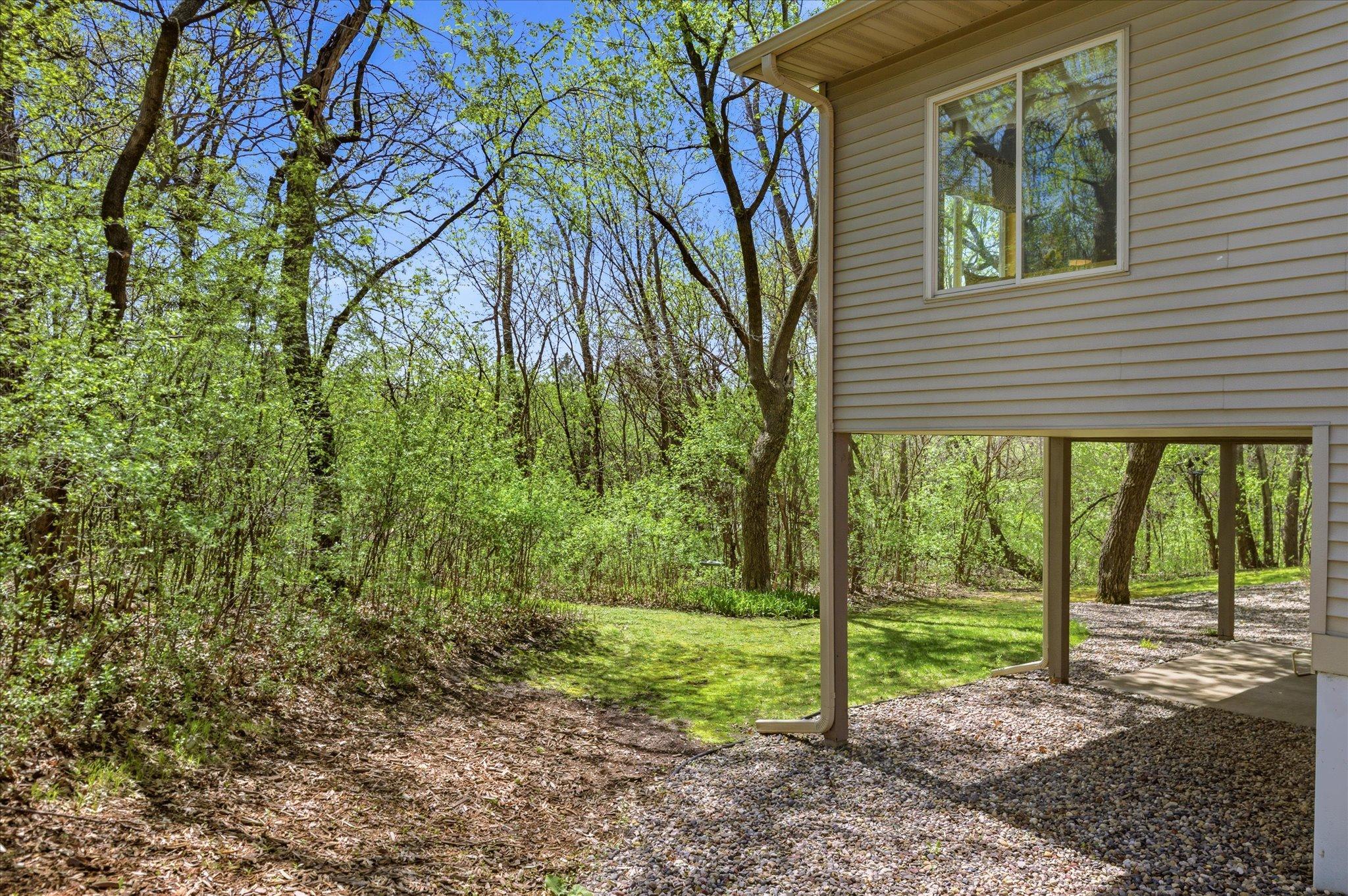 Private wooded city property