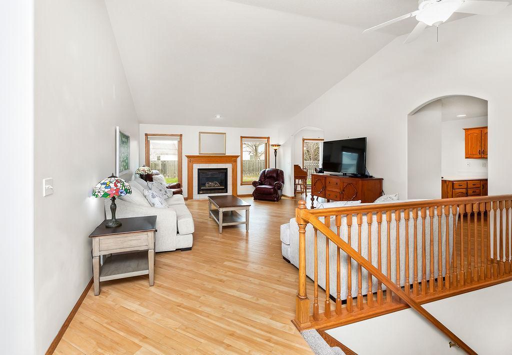 Foyer view to Living Room