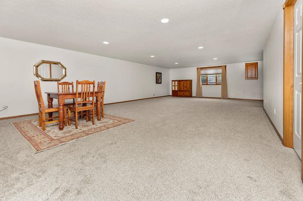 Huge space perfect for relaxation, recreation, entertaining, kids space, office & more!