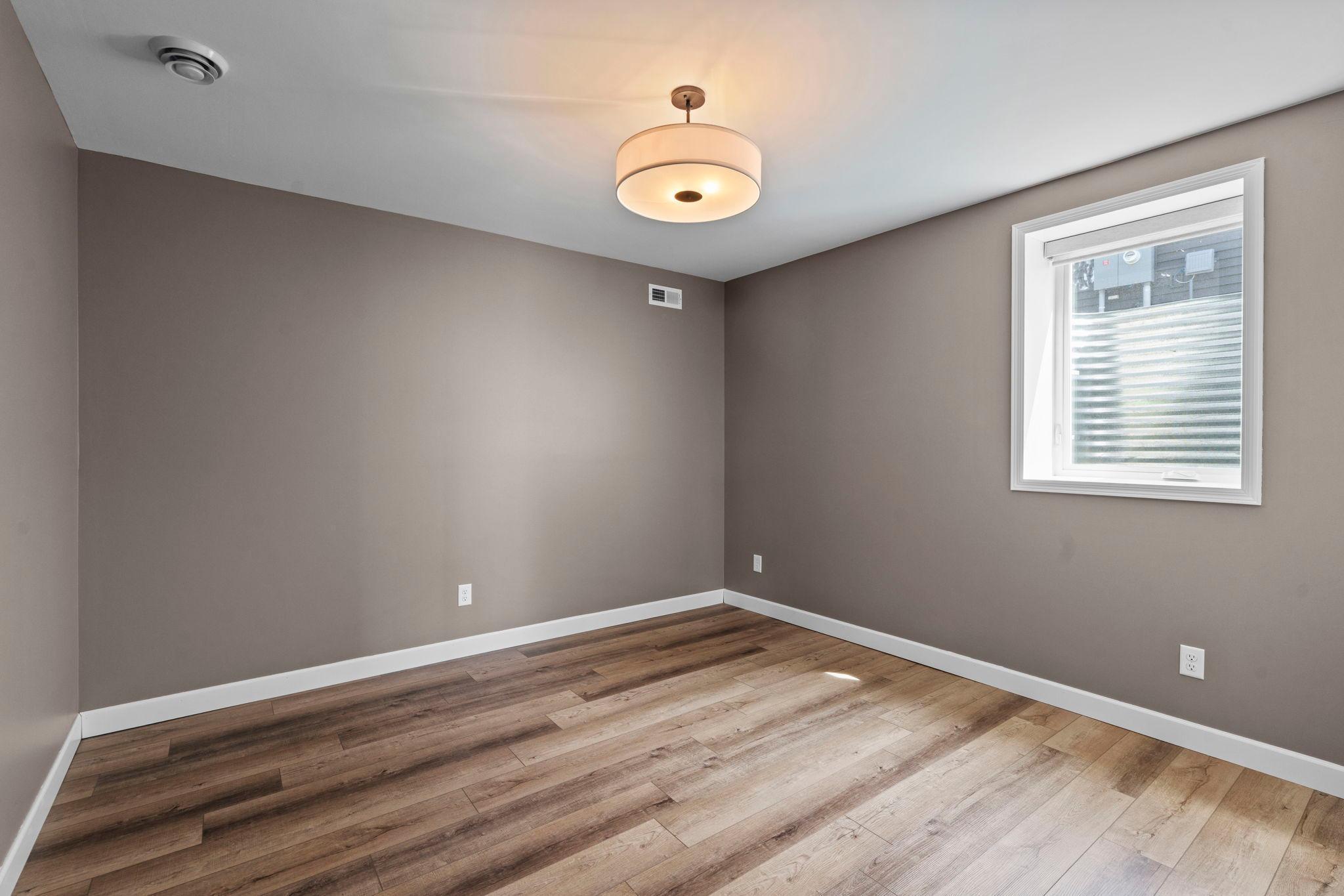 Lower level legal bedroom