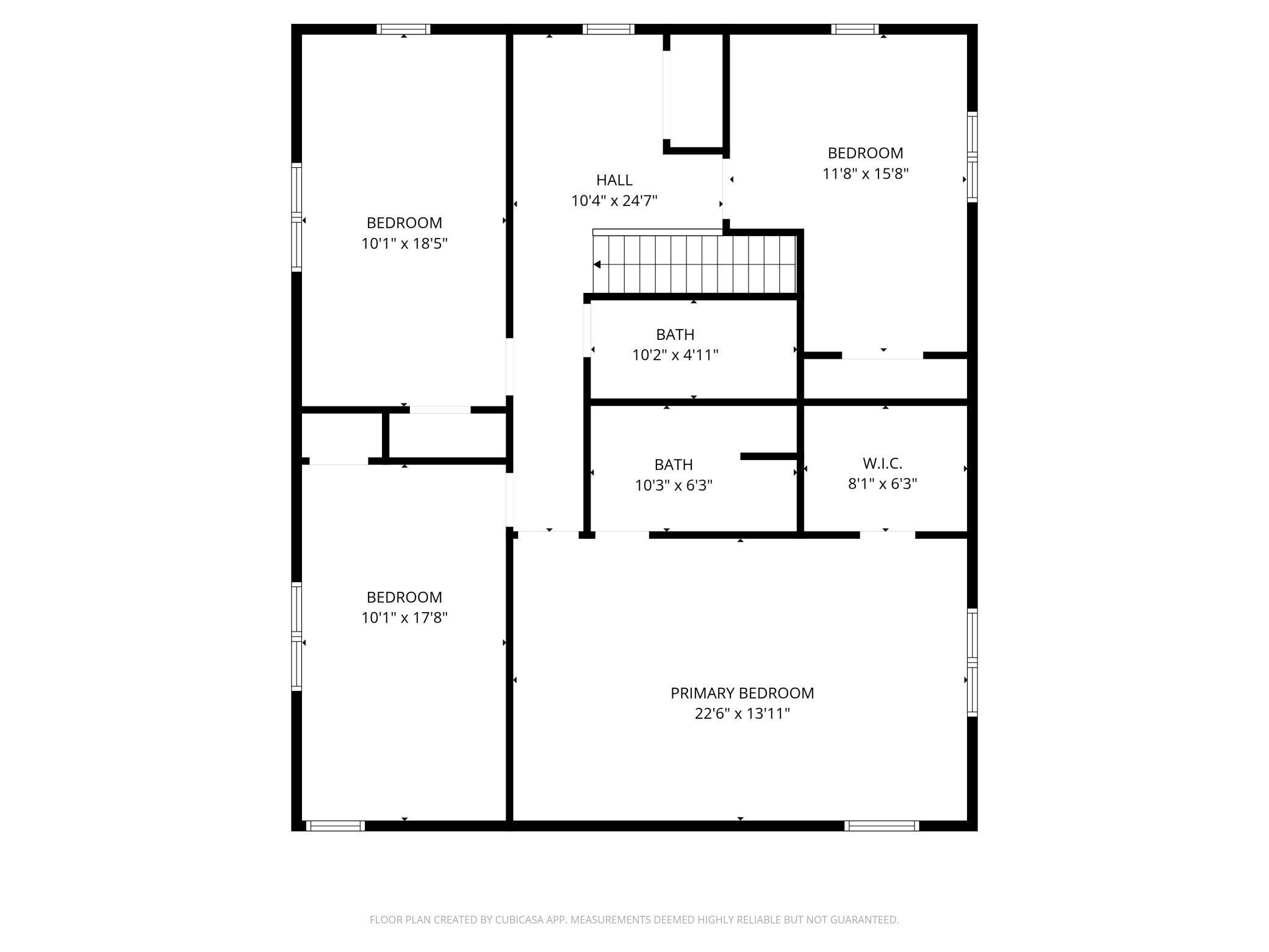 Upper Level Floor Plan