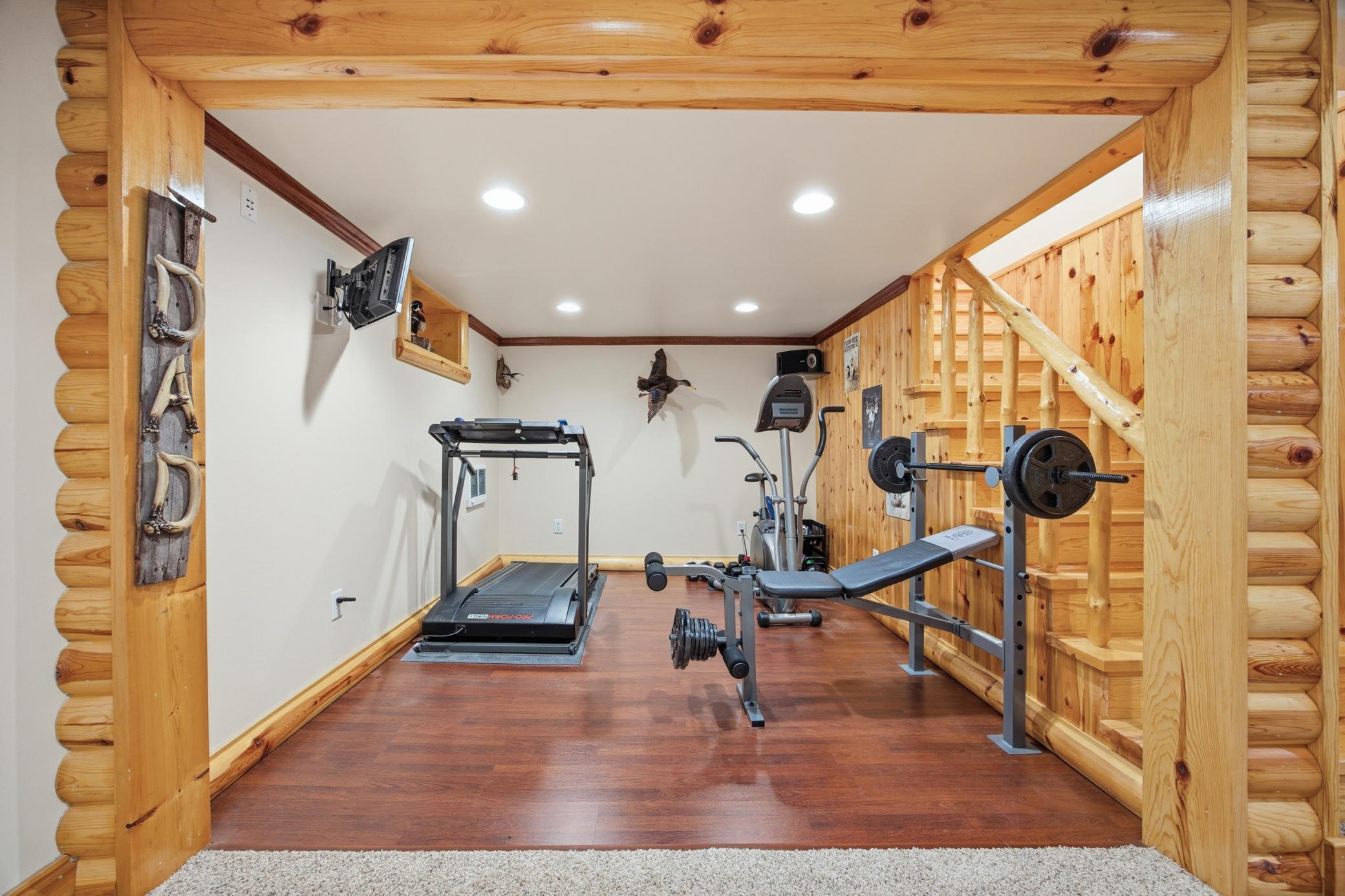 Basement Workout Area