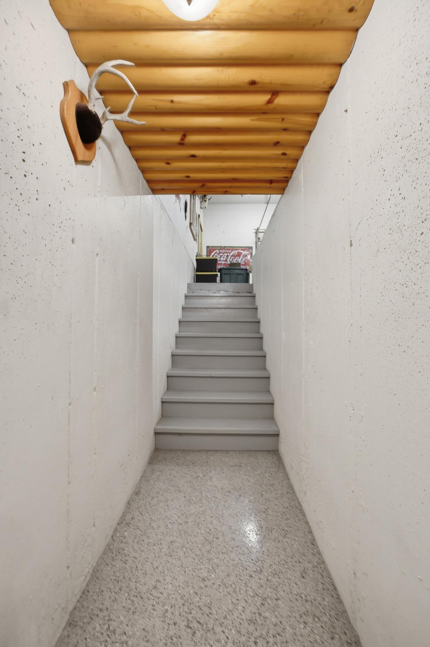 Garage Entry from Basement