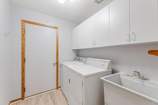 Main floor laundry