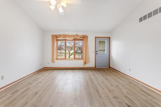 Beautiful new flooring on the main level