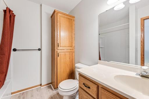 Fresh paint in both bathrooms